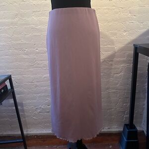 Forever 21 Soft Pink Midi Skirt
